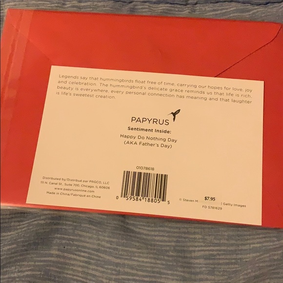 ⚡️5/$30⚡️Papyrus do nothing, Father’s Day card - Picture 7 of 8